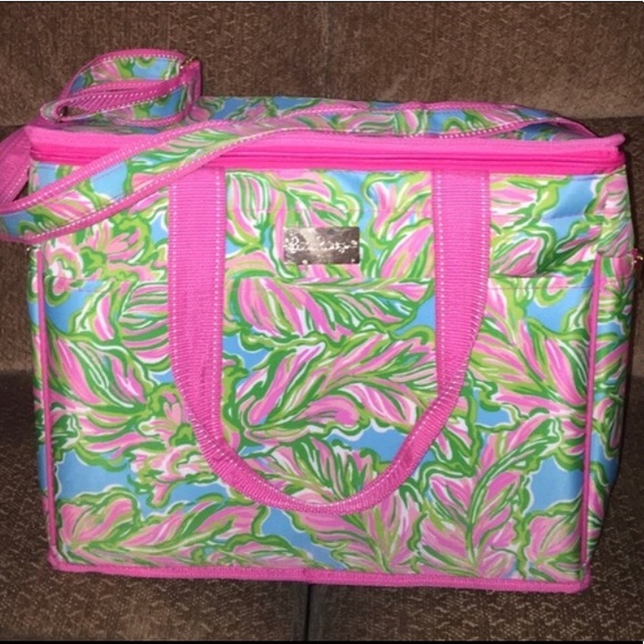 lilly pulitzer beach cooler bag